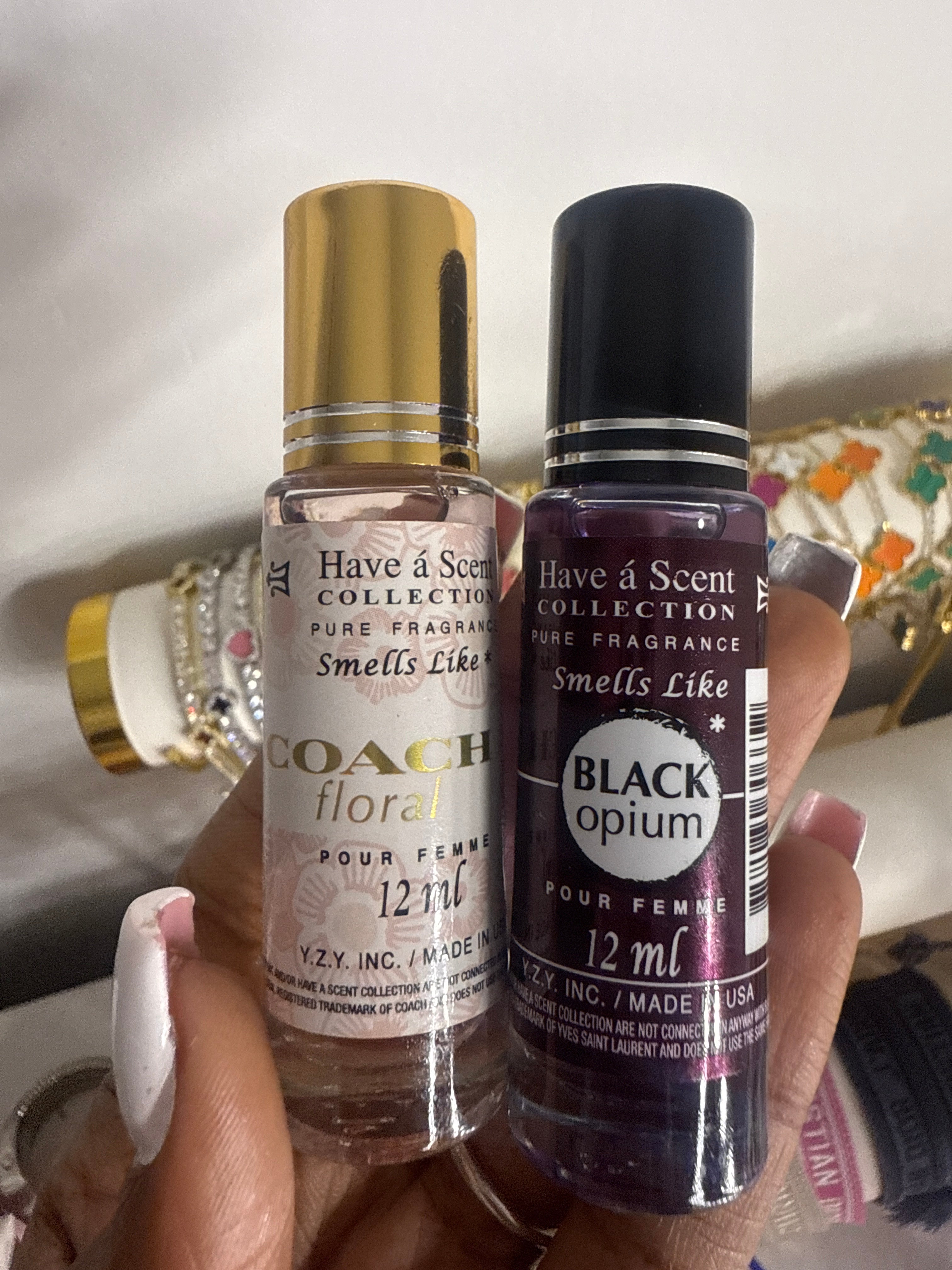 Roll ons perfume
